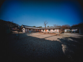 전통적인 한옥 종갓집들과 풍경