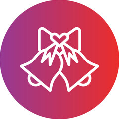 Wedding Bells Icon Style