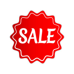 Vector sale badges or labels. Illustration EPS 10 File.