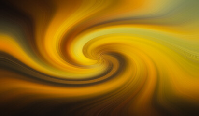 abstract background with orange swirl