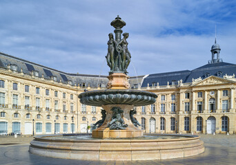 Obraz premium Bordeaux, the city of art and wine