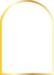 gold line border frame decoration