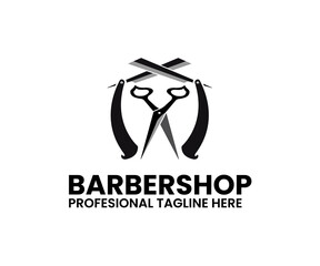Barbershop logo design