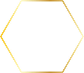 gold line border frame decoration