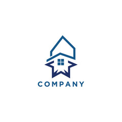 Creative  logo design. House and building vector