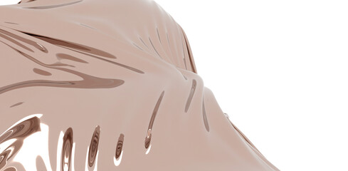 gold cloth texture. 3D rendering.