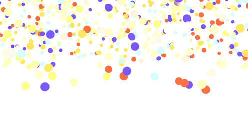 confetti png. Gold confetti falls from the sky.