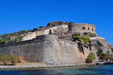 Fototapeta na wymiar Greece, Crete, Fortress Spinalonga