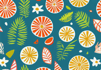 seamless pattern witsh fruits