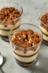 Homemade Italian Tiramisu Cups