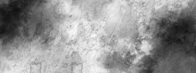 Fototapeta premium Abstract black and white grunge cement wall texture background. Black background on cement floor texture. Dark grainy texture on white background. Rusted white effect. Grunge design elements. 