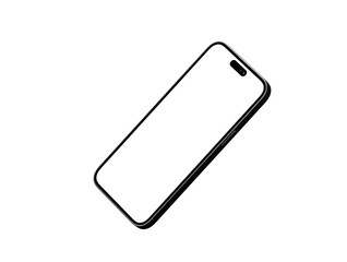 New realistic mobile phone smartphone mockup