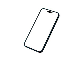 Smartphone. Mobile phone Template. Telephone 3d