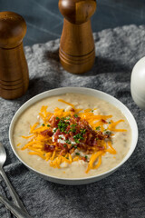 Savory Homemade Baked Potato Soup