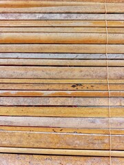 Close up of bamboo wood background