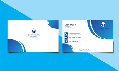 creative business card,Creative layout corporate identity,digital business card,simple clean template vector design,modern business card,double sided business card template,white and black card.