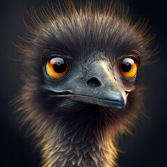 Lustiger Emu - Generative AI