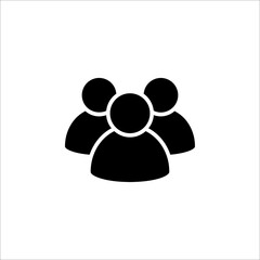 People Icons, Person work group Team Vector. vector illustration on white background