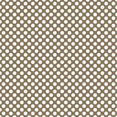 Vector seamless pattern with small white polka dots on a dark brown background. For cards, invitations, wedding or baby shower albums, backgrounds, arts and scrapbooks.