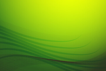 Abstract yellow and green colour background with modern stripes pattern, round shape. Vector illustration.