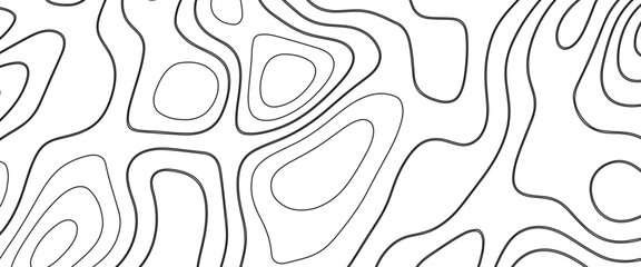 Abstract topographic contour in lines and contours. Geographic mountain relief. Topographic map background concept. paper texture.
