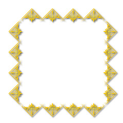 Obraz premium frames in vintage style with elements of ornament, art, pattern, background, texture