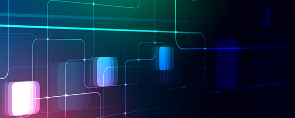 abstract futuristic fade computer technology business background