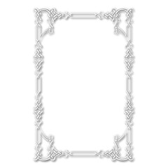 frames in vintage style with elements of ornament, art, pattern, background, texture