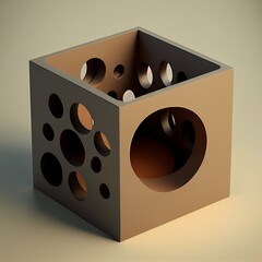 Cube Created with Generative AI