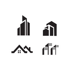 Fototapeta premium Real estate icon collection design