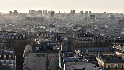 Les toits de Paris depuis Montmartre