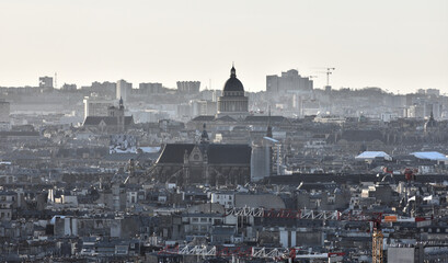 Les toits de Paris depuis Montmartre