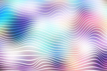 Obraz premium Abstract wave Background Gradient curved luxury vivid blurred colorful texture wallpaper Photo 