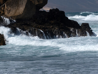 Fuerteventura – Punta Guadalupe an der wilden Steilküste La Pared