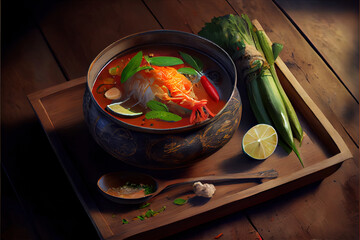 Thai Kaeng Som food