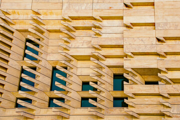 building facade, Malta, Valletta