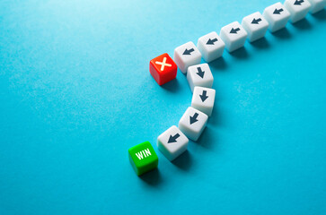 Do not give up before failures and achieve victory. Get out of the situation in a win. Don't accept...
