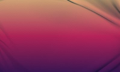 Wavy fabric with Gradient colors backgound