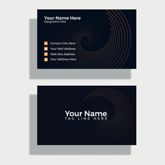 Vector Modern Creative and Clean Business Card Template.Business Card Template Design.modern business card design . double sided business card design template . flat design business card inspiration.	