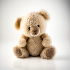 Obraz premium stuffed teddy bear children's toy, ai generative art