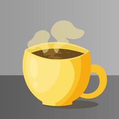 morning cup coffee