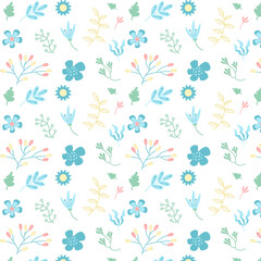 Pattern floral minimalistic