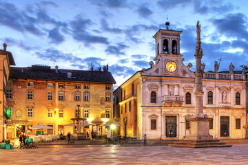 Fototapeta na wymiar Piazza San Giacomo, Udine, Italy