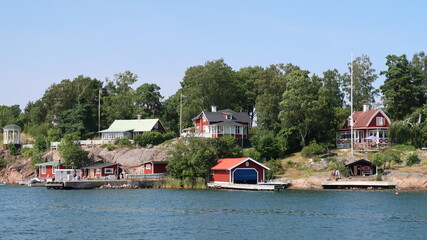 archipel de Stockholm en Suède