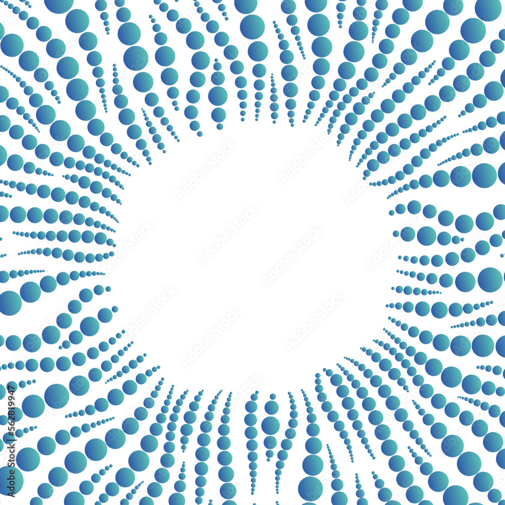 Wall mural background with circles. abstract background for design. vector background with circles.