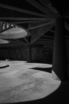 Sunlight Over The Metro Station In Yerevan