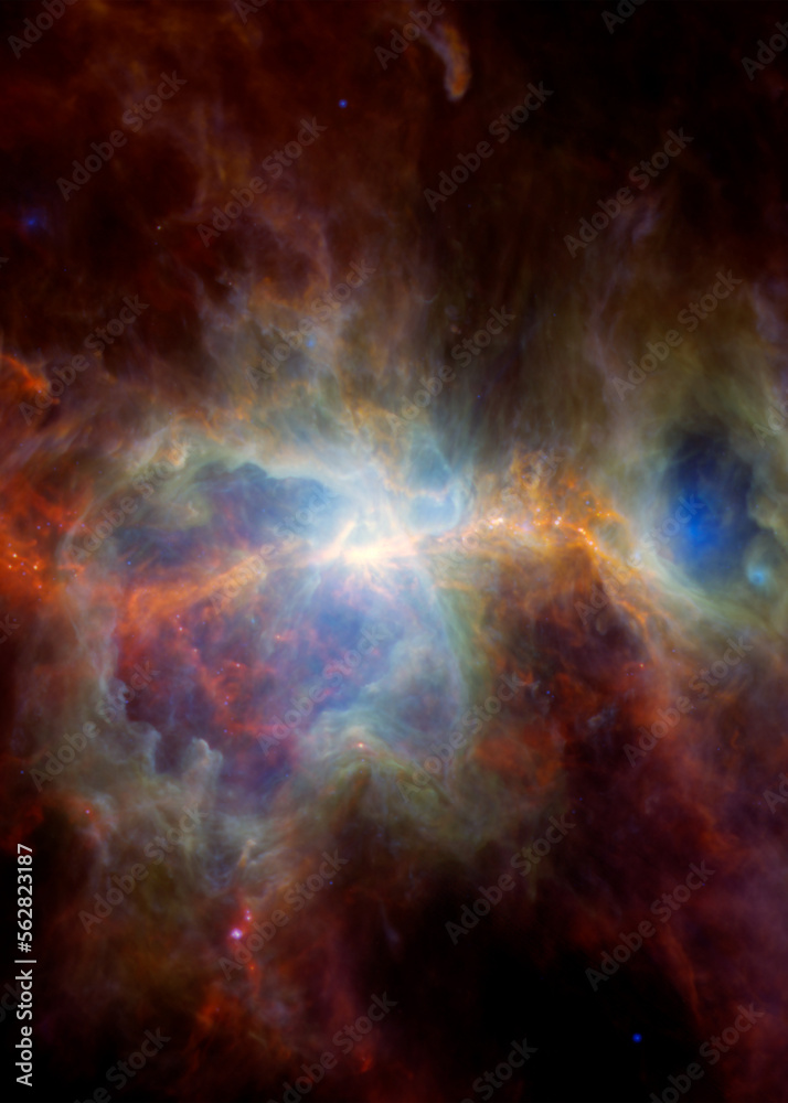 Canvas Prints new spitzer deep space telescope images. elements of this image furnished by nasa.
