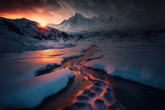 mercurial ice and fire