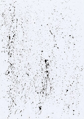 Fondo de salpicaduras de pintura negra, tinta negra salpicada. Textura sucia grunge. Chorro de pintura, salpicado con spray. Formato vertical