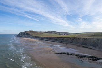 Cap blanz Nez drone shot